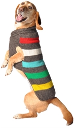Charcoal Striped Dog Sweater Roxy & Lulu, wooflink, susan lanci, dog clothes, small dog clothes, urban pup, pooch outfitters, dogo, hip doggie, doggie design, small dog dress, pet clotes, dog boutique. pet boutique, bloomingtails dog boutique, dog raincoat, dog rain coat, pet raincoat, dog shampoo, pet shampoo, dog bathrobe, pet bathrobe, dog carrier, small dog carrier, doggie couture, pet couture, dog football, dog toys, pet toys, dog clothes sale, pet clothes sale, shop local, pet store, dog store, dog chews, pet chews, worthy dog, dog bandana, pet bandana, dog halloween, pet halloween, dog holiday, pet holiday, dog teepee, custom dog clothes, pet pjs, dog pjs, pet pajamas, dog pajamas,dog sweater, pet sweater, dog hat, fabdog, fab dog, dog puffer coat, dog winter ja