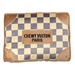 Checkered Chewy Vuiton Bed  - hdd-chewyvuitonchecker