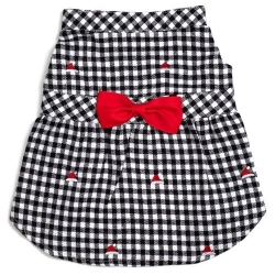 Checkered Santa Hats Dog Dress wooflink, susan lanci, dog clothes, small dog clothes, urban pup, pooch outfitters, dogo, hip doggie, doggie design, small dog dress, pet clotes, dog boutique. pet boutique, bloomingtails dog boutique, dog raincoat, dog rain coat, pet raincoat, dog shampoo, pet shampoo, dog bathrobe, pet bathrobe, dog carrier, small dog carrier, doggie couture, pet couture, dog football, dog toys, pet toys, dog clothes sale, pet clothes sale, shop local, pet store, dog store, dog chews, pet chews, worthy dog, dog bandana, pet bandana, dog halloween, pet halloween, dog holiday, pet holiday, dog teepee, custom dog clothes, pet pjs, dog pjs, pet pajamas, dog pajamas,dog sweater, pet sweater, dog hat, fabdog, fab dog, dog puffer coat, dog winter jacket, dog col