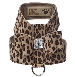 Cheetah Couture Big Bow Tinkie Harness in Many Colors Roxy & Lulu, wooflink, susan lanci, dog clothes, small dog clothes, urban pup, pooch outfitters, dogo, hip doggie, doggie design, small dog dress, pet clotes, dog boutique. pet boutique, bloomingtails dog boutique, dog raincoat, dog rain coat, pet raincoat, dog shampoo, pet shampoo, dog bathrobe, pet bathrobe, dog carrier, small dog carrier, doggie couture, pet couture, dog football, dog toys, pet toys, dog clothes sale, pet clothes sale, shop local, pet store, dog store, dog chews, pet chews, worthy dog, dog bandana, pet bandana, dog halloween, pet halloween, dog holiday, pet holiday, dog teepee, custom dog clothes, pet pjs, dog pjs, pet pajamas, dog pajamas,dog sweater, pet sweater, dog hat, fabdog, fab dog, dog puffer coat, dog winter ja