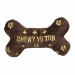 Chewy Vuiton Bone Dog Toy - ddd-chewybone