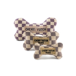 Chewy Vuiton Checker Bone Pet Toy  dog bowls,susan lanci, puppia,wooflink, luxury dog boutique,tonimari,pet clothes, dog clothes, puppy clothes, pet store, dog store, puppy boutique store, dog boutique, pet boutique, puppy boutique, Bloomingtails, dog, small dog clothes, large dog clothes, large dog costumes, small dog costumes, pet stuff, Halloween dog, puppy Halloween, pet Halloween, clothes, dog puppy Halloween, dog sale, pet sale, puppy sale, pet dog tank, pet tank, pet shirt, dog shirt, puppy shirt,puppy tank, I see spot, dog collars, dog leads, pet collar, pet lead,puppy collar, puppy lead, dog toys, pet toys, puppy toy, dog beds, pet beds, puppy bed,  beds,dog mat, pet mat, puppy mat, fab dog pet sweater, dog sweater, dog winter, pet winter,dog raincoat, pet raincoat
