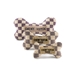 Chewy Vuiton Checker Bone Pet Toy - hautedg-bone-toy