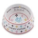Chewy Vuiton Dog Bowl  - hdd-chewyvuitonbowl