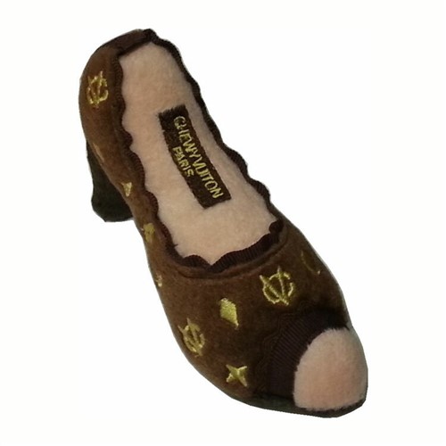 Chewy Vuiton Plush Shoe Pet Toy-Dog Toy-Bloomingtails Dog Boutique