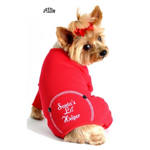 Christmas Red "Santas Lil Helper" Embroidered Pajamas  puppy bed,  beds,dog mat, pet mat, puppy mat, fab dog pet sweater, dog swepet clothes, dog clothes, puppy clothes, pet store, dog store, puppy boutique store, dog boutique, pet boutique, puppy boutique, Bloomingtails, dog, small dog clothes, large dog clothes, large dog costumes, small dog costumes, pet stuff, Halloween dog, puppy Halloween, pet Halloween, clothes, dog puppy Halloween, dog sale, pet sale, puppy sale, pet dog tank, pet tank, pet shirt, dog shirt, puppy shirt,puppy tank, I see spot, dog collars, dog leads, pet collar, pet lead,puppy collar, puppy lead, dog toys, pet toys, puppy toy, dog beds, pet beds, puppy bed,  beds,dog mat, pet mat, puppy mat, fab dog pet sweater, dog sweater, dog winter, pet winter,dog raincoat, pet