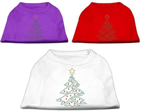 Christmas Tree Rhinestud Dog Shirt  dog bowls,susan lanci, puppia,wooflink, luxury dog boutique,tonimari,pet clothes, dog clothes, puppy clothes, pet store, dog store, puppy boutique store, dog boutique, pet boutique, puppy boutique, Bloomingtails, dog, small dog clothes, large dog clothes, large dog costumes, small dog costumes, pet stuff, Halloween dog, puppy Halloween, pet Halloween, clothes, dog puppy Halloween, dog sale, pet sale, puppy sale, pet dog tank, pet tank, pet shirt, dog shirt, puppy shirt,puppy tank, I see spot, dog collars, dog leads, pet collar, pet lead,puppy collar, puppy lead, dog toys, pet toys, puppy toy, dog beds, pet beds, puppy bed,  beds,dog mat, pet mat, puppy mat, fab dog pet sweater, dog sweater, dog winter, pet winter,dog raincoat, pet raincoat
