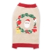 Christmas Wreath Doggie Sweater - dgo-christmaswreath