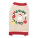Christmas Wreath Doggie Sweater - dgo-christmaswreath