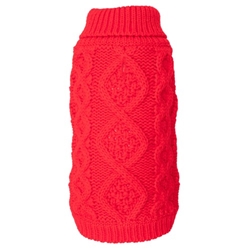 Chunky Sweater in Red Roxy & Lulu, wooflink, susan lanci, dog clothes, small dog clothes, urban pup, pooch outfitters, dogo, hip doggie, doggie design, small dog dress, pet clotes, dog boutique. pet boutique, bloomingtails dog boutique, dog raincoat, dog rain coat, pet raincoat, dog shampoo, pet shampoo, dog bathrobe, pet bathrobe, dog carrier, small dog carrier, doggie couture, pet couture, dog football, dog toys, pet toys, dog clothes sale, pet clothes sale, shop local, pet store, dog store, dog chews, pet chews, worthy dog, dog bandana, pet bandana, dog halloween, pet halloween, dog holiday, pet holiday, dog teepee, custom dog clothes, pet pjs, dog pjs, pet pajamas, dog pajamas,dog sweater, pet sweater, dog hat, fabdog, fab dog, dog puffer coat, dog winter ja