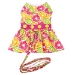 Citrus Slice Dog Dress with Matching Leash   - dd-citrus