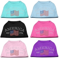 Classic Americana Rhinestud Dog Shirt  dog bowls,susan lanci, puppia,wooflink, luxury dog boutique,tonimari,pet clothes, dog clothes, puppy clothes, pet store, dog store, puppy boutique store, dog boutique, pet boutique, puppy boutique, Bloomingtails, dog, small dog clothes, large dog clothes, large dog costumes, small dog costumes, pet stuff, Halloween dog, puppy Halloween, pet Halloween, clothes, dog puppy Halloween, dog sale, pet sale, puppy sale, pet dog tank, pet tank, pet shirt, dog shirt, puppy shirt,puppy tank, I see spot, dog collars, dog leads, pet collar, pet lead,puppy collar, puppy lead, dog toys, pet toys, puppy toy, dog beds, pet beds, puppy bed,  beds,dog mat, pet mat, puppy mat, fab dog pet sweater, dog sweater, dog winter, pet winter,dog raincoat, pet raincoat