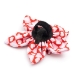 Colorblock Hearts Red Flower    - wd-colorblockheartsred