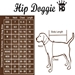 Crown Striped Dog Tee Shirt - hip-crownteeS-ZH2