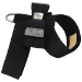 Crystal Stellar Really Big Bow Tinkie Harness in Black or Platinum - sl-crystalreallybigbow