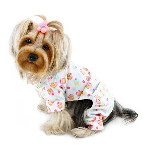 Cupcake Fanatics Flannel Dog PJs wooflink, susan lanci, dog clothes, small dog clothes, urban pup, pooch outfitters, dogo, hip doggie, doggie design, small dog dress, pet clotes, dog boutique. pet boutique, bloomingtails dog boutique, dog raincoat, dog rain coat, pet raincoat, dog shampoo, pet shampoo, dog bathrobe, pet bathrobe, dog carrier, small dog carrier, doggie couture, pet couture, dog football, dog toys, pet toys, dog clothes sale, pet clothes sale, shop local, pet store, dog store, dog chews, pet chews, worthy dog, dog bandana, pet bandana, dog halloween, pet halloween, dog holiday, pet holiday, dog teepee, custom dog clothes, pet pjs, dog pjs, pet pajamas, dog pajamas,dog sweater, pet sweater, dog hat, fabdog, fab dog, dog puffer coat, dog winter jacket, dog col