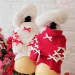 Cute Little Bows Turtleneck by Wooflink - wf-cutebbows