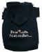 Dear Santa Rhinestone Dog Hoodie in Lots of Colors - mir-dearsantahoodieR-44J