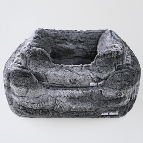 Deluxe Dog Bed in Granite Roxy & Lulu, wooflink, susan lanci, dog clothes, small dog clothes, urban pup, pooch outfitters, dogo, hip doggie, doggie design, small dog dress, pet clotes, dog boutique. pet boutique, bloomingtails dog boutique, dog raincoat, dog rain coat, pet raincoat, dog shampoo, pet shampoo, dog bathrobe, pet bathrobe, dog carrier, small dog carrier, doggie couture, pet couture, dog football, dog toys, pet toys, dog clothes sale, pet clothes sale, shop local, pet store, dog store, dog chews, pet chews, worthy dog, dog bandana, pet bandana, dog halloween, pet halloween, dog holiday, pet holiday, dog teepee, custom dog clothes, pet pjs, dog pjs, pet pajamas, dog pajamas,dog sweater, pet sweater, dog hat, fabdog, fab dog, dog puffer coat, dog winter ja