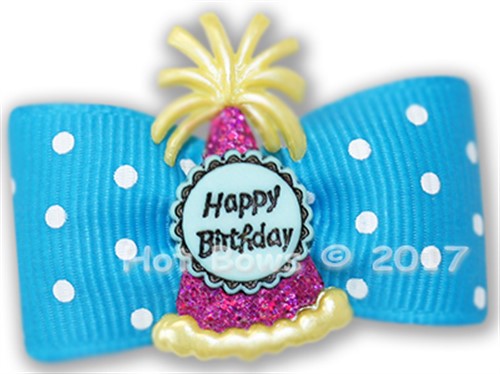 Dog Bows - Happy Birthday wooflink, susan lanci, dog clothes, small dog clothes, urban pup, pooch outfitters, dogo, hip doggie, doggie design, small dog dress, pet clotes, dog boutique. pet boutique, bloomingtails dog boutique, dog raincoat, dog rain coat, pet raincoat, dog shampoo, pet shampoo, dog bathrobe, pet bathrobe, dog carrier, small dog carrier, doggie couture, pet couture, dog football, dog toys, pet toys, dog clothes sale, pet clothes sale, shop local, pet store, dog store, dog chews, pet chews, worthy dog, dog bandana, pet bandana, dog halloween, pet halloween, dog holiday, pet holiday, dog teepee, custom dog clothes, pet pjs, dog pjs, pet pajamas, dog pajamas,dog sweater, pet sweater, dog hat, fabdog, fab dog, dog puffer coat, dog winter jacket, dog col
