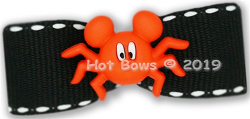 Dog Bows - Mickey is a Spider Roxy & Lulu, wooflink, susan lanci, dog clothes, small dog clothes, urban pup, pooch outfitters, dogo, hip doggie, doggie design, small dog dress, pet clotes, dog boutique. pet boutique, bloomingtails dog boutique, dog raincoat, dog rain coat, pet raincoat, dog shampoo, pet shampoo, dog bathrobe, pet bathrobe, dog carrier, small dog carrier, doggie couture, pet couture, dog football, dog toys, pet toys, dog clothes sale, pet clothes sale, shop local, pet store, dog store, dog chews, pet chews, worthy dog, dog bandana, pet bandana, dog halloween, pet halloween, dog holiday, pet holiday, dog teepee, custom dog clothes, pet pjs, dog pjs, pet pajamas, dog pajamas,dog sweater, pet sweater, dog hat, fabdog, fab dog, dog puffer coat, dog winter ja