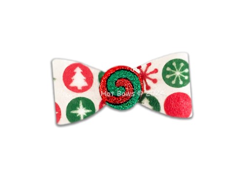 Dog Bows - Retro Holiday dog bows, hot bows, pet bows, hair bows, hairclip dogs, stocking feet, hot bows stocking feet, christmas dog bows, christmas hair, dog toy, pet toy, pet snuffle mat, dog snuffle mat, snuffle mat, injoya, dog eating, dog feeding, dog bowl, pet bowl, pet mat, dog mat, foraging mat, blanket, dog blanket, pet blanket, hello doggie, bloomingtails dog boutique, pet store, dog store, pet sale, dog sale, new pet items, new pet designs, doggie couture, pet couture, pet stuff, sale, clearance, 2023 new designs dogs, dogs, obsidian blanket, pet boutique