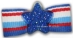 Dog Bows - Spangled Salute - hb-salute
