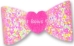 Dog Bows - Warm Fuzzy - NEW STYLE - hb-newfuzzy