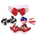 Every Occasion Dog Bow Tie Set (includes 4 bow ties) - dogdes-bowtie-set