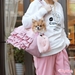 Everyday Bag by Wooflink in Pink  or Beige - wf-everydaybag