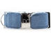 Extra Wide Blue Jean Baby Dog Collar-Personalizable   - diva-bjbaby