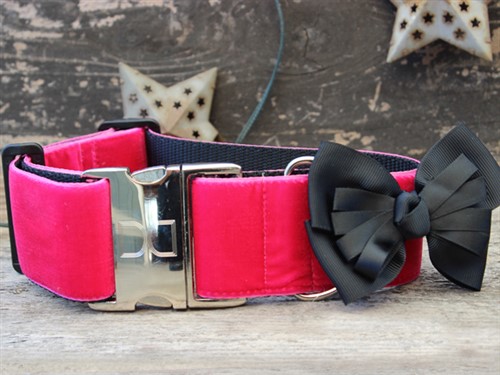 Extra Wide Marilyn Dog Collar-Personalizable  wooflink, susan lanci, dog clothes, small dog clothes, urban pup, pooch outfitters, dogo, hip doggie, doggie design, small dog dress, pet clotes, dog boutique. pet boutique, bloomingtails dog boutique, dog raincoat, dog rain coat, pet raincoat, dog shampoo, pet shampoo, dog bathrobe, pet bathrobe, dog carrier, small dog carrier, doggie couture, pet couture, dog football, dog toys, pet toys, dog clothes sale, pet clothes sale, shop local, pet store, dog store, dog chews, pet chews, worthy dog, dog bandana, pet bandana, dog halloween, pet halloween, dog holiday, pet holiday, dog teepee, custom dog clothes, pet pjs, dog pjs, pet pajamas, dog pajamas,dog sweater, pet sweater, dog hat, fabdog, fab dog, dog puffer coat, dog winter jacket, dog col