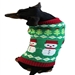 Fair Isle Snowman Dog Sweater   - dal-snowman-sweater