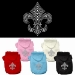 Fleur De Lis Rhinestone Dog Hoodie in Many Colors  - mir-leurdelisrhinehoodBX-L7E
