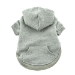 Flex-Fit Dog Hoodie - Gray - dd-flexbgray