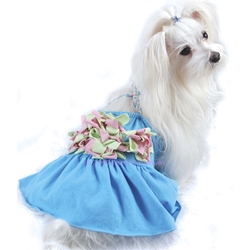 Floral Braided Tank Dress - Truly Oscar wooflink, susan lanci, dog clothes, small dog clothes, urban pup, pooch outfitters, dogo, hip doggie, doggie design, small dog dress, pet clotes, dog boutique. pet boutique, bloomingtails dog boutique, dog raincoat, dog rain coat, pet raincoat, dog shampoo, pet shampoo, dog bathrobe, pet bathrobe, dog carrier, small dog carrier, doggie couture, pet couture, dog football, dog toys, pet toys, dog clothes sale, pet clothes sale, shop local, pet store, dog store, dog chews, pet chews, worthy dog, dog bandana, pet bandana, dog halloween, pet halloween, dog holiday, pet holiday, dog teepee, custom dog clothes, pet pjs, dog pjs, pet pajamas, dog pajamas,dog sweater, pet sweater, dog hat, fabdog, fab dog, dog puffer coat, dog winter jacket, dog col