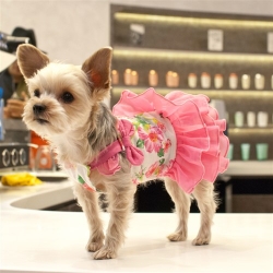Floral Flounce Dog Dress  kosher, hanukkah, toy, jewish, toy, puppy bed,  beds,dog mat, pet mat, puppy mat, fab dog pet sweater, dog swepet clothes, dog clothes, puppy clothes, pet store, dog store, puppy boutique store, dog boutique, pet boutique, puppy boutique, Bloomingtails, dog, small dog clothes, large dog clothes, large dog costumes, small dog costumes, pet stuff, Halloween dog, puppy Halloween, pet Halloween, clothes, dog puppy Halloween, dog sale, pet sale, puppy sale, pet dog tank, pet tank, pet shirt, dog shirt, puppy shirt,puppy tank, I see spot, dog collars, dog leads, pet collar, pet lead,puppy collar, puppy lead, dog toys, pet toys, puppy toy, dog beds, pet beds, puppy bed,  beds,dog mat, pet mat, puppy mat, fab dog pet sweater, dog sweater, dog winte