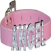 Foxy Matt Slide Dog Collar in Pink - ccc-mattslide-collarX-XM3