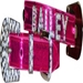 Foxy Metallic Slide Dog Collar in Pink - Hot Pink - Lilac - ccc-metslide-collarPX-1VM