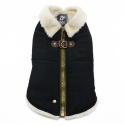 Furry Runner Dog Coat - Black Roxy & Lulu, wooflink, susan lanci, dog clothes, small dog clothes, urban pup, pooch outfitters, dogo, hip doggie, doggie design, small dog dress, pet clotes, dog boutique. pet boutique, bloomingtails dog boutique, dog raincoat, dog rain coat, pet raincoat, dog shampoo, pet shampoo, dog bathrobe, pet bathrobe, dog carrier, small dog carrier, doggie couture, pet couture, dog football, dog toys, pet toys, dog clothes sale, pet clothes sale, shop local, pet store, dog store, dog chews, pet chews, worthy dog, dog bandana, pet bandana, dog halloween, pet halloween, dog holiday, pet holiday, dog teepee, custom dog clothes, pet pjs, dog pjs, pet pajamas, dog pajamas,dog sweater, pet sweater, dog hat, fabdog, fab dog, dog puffer coat, dog winter ja