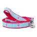 Gingham Flamingo Collar & Lead Collection          - wd-ginghamflamingo
