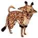 Giraffe Hooded Dog Costume - hip-giraffeX-ZG1