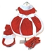 Girl Santa Dog Harness Dress, Hat & Lead - dogdes-santa-girl-harnessX-1KQ