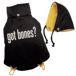 Got Bones Dog Coat wooflink, susan lanci, dog clothes, small dog clothes, urban pup, pooch outfitters, dogo, hip doggie, doggie design, small dog dress, pet clotes, dog boutique. pet boutique, bloomingtails dog boutique, dog raincoat, dog rain coat, pet raincoat, dog shampoo, pet shampoo, dog bathrobe, pet bathrobe, dog carrier, small dog carrier, doggie couture, pet couture, dog football, dog toys, pet toys, dog clothes sale, pet clothes sale, shop local, pet store, dog store, dog chews, pet chews, worthy dog, dog bandana, pet bandana, dog halloween, pet halloween, dog holiday, pet holiday, dog teepee, custom dog clothes, pet pjs, dog pjs, pet pajamas, dog pajamas,dog sweater, pet sweater, dog hat, fabdog, fab dog, dog puffer coat, dog winter jacket, dog col