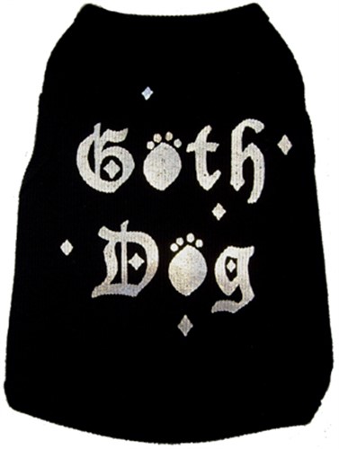 Goth Dog Tank Shirt  dog bowls,susan lanci, puppia,wooflink, luxury dog boutique,tonimari,pet clothes, dog clothes, puppy clothes, pet store, dog store, puppy boutique store, dog boutique, pet boutique, puppy boutique, Bloomingtails, dog, small dog clothes, large dog clothes, large dog costumes, small dog costumes, pet stuff, Halloween dog, puppy Halloween, pet Halloween, clothes, dog puppy Halloween, dog sale, pet sale, puppy sale, pet dog tank, pet tank, pet shirt, dog shirt, puppy shirt,puppy tank, I see spot, dog collars, dog leads, pet collar, pet lead,puppy collar, puppy lead, dog toys, pet toys, puppy toy, dog beds, pet beds, puppy bed,  beds,dog mat, pet mat, puppy mat, fab dog pet sweater, dog sweater, dog winter, pet winter,dog raincoat, pet raincoat