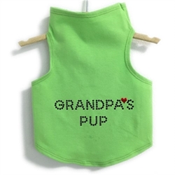 Grandpas Pup Stud Dog Tank in Many Colors   wooflink, susan lanci, dog clothes, small dog clothes, urban pup, pooch outfitters, dogo, hip doggie, doggie design, small dog dress, pet clotes, dog boutique. pet boutique, bloomingtails dog boutique, dog raincoat, dog rain coat, pet raincoat, dog shampoo, pet shampoo, dog bathrobe, pet bathrobe, dog carrier, small dog carrier, doggie couture, pet couture, dog football, dog toys, pet toys, dog clothes sale, pet clothes sale, shop local, pet store, dog store, dog chews, pet chews, worthy dog, dog bandana, pet bandana, dog halloween, pet halloween, dog holiday, pet holiday, dog teepee, custom dog clothes, pet pjs, dog pjs, pet pajamas, dog pajamas,dog sweater, pet sweater, dog hat, fabdog, fab dog, dog puffer coat, dog winter jacket, dog col