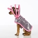 Gray & Pink Dog Raincoats  - push-graypinkX-NNU