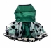 Green & Black Satin Dress - dd-greenblacksatin