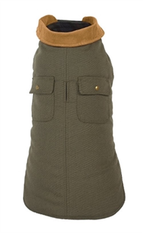 Green Chester Barn Coat Roxy & Lulu, wooflink, susan lanci, dog clothes, small dog clothes, urban pup, pooch outfitters, dogo, hip doggie, doggie design, small dog dress, pet clotes, dog boutique. pet boutique, bloomingtails dog boutique, dog raincoat, dog rain coat, pet raincoat, dog shampoo, pet shampoo, dog bathrobe, pet bathrobe, dog carrier, small dog carrier, doggie couture, pet couture, dog football, dog toys, pet toys, dog clothes sale, pet clothes sale, shop local, pet store, dog store, dog chews, pet chews, worthy dog, dog bandana, pet bandana, dog halloween, pet halloween, dog holiday, pet holiday, dog teepee, custom dog clothes, pet pjs, dog pjs, pet pajamas, dog pajamas,dog sweater, pet sweater, dog hat, fabdog, fab dog, dog puffer coat, dog winter ja