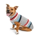 Grey Chevron Dog Sweater  - cd-greychevron-sweater